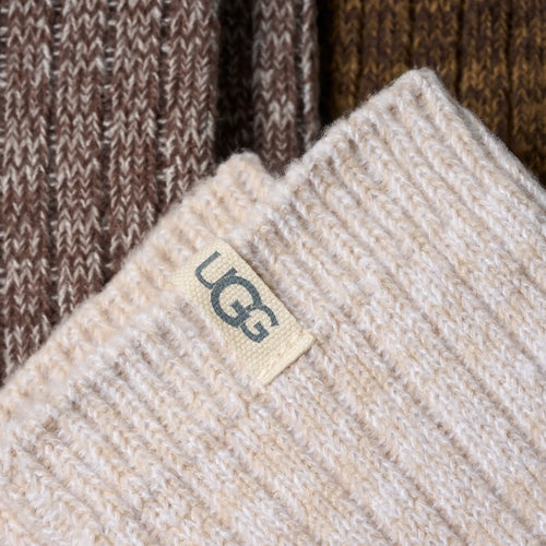Sosete UGG Rib Knit Slouchy Cre3 Pack