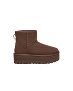 Cizma UGG Classic Mini Platform Maro