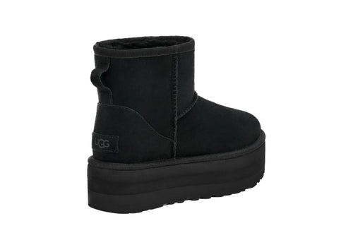 Cizma UGG Classic Mini Platform Negru