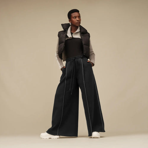 Pantaloni UGG Classic Wide Leg Negru