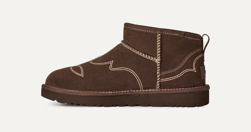 Gheata UGG Classic Ultra Mini Western Maro