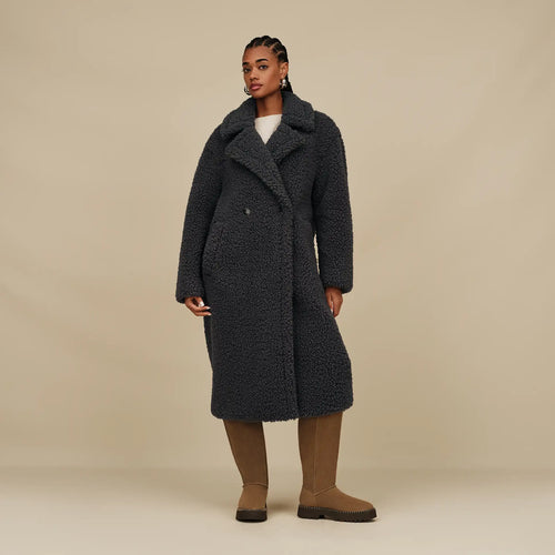 Palton UGG Gertrude Long Teddy
