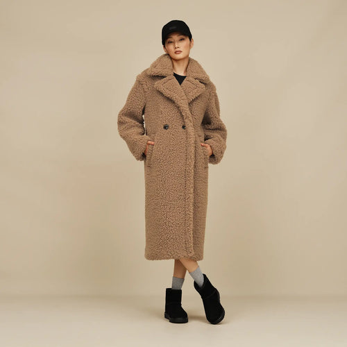 Palton UGG Gertrude Long Teddy