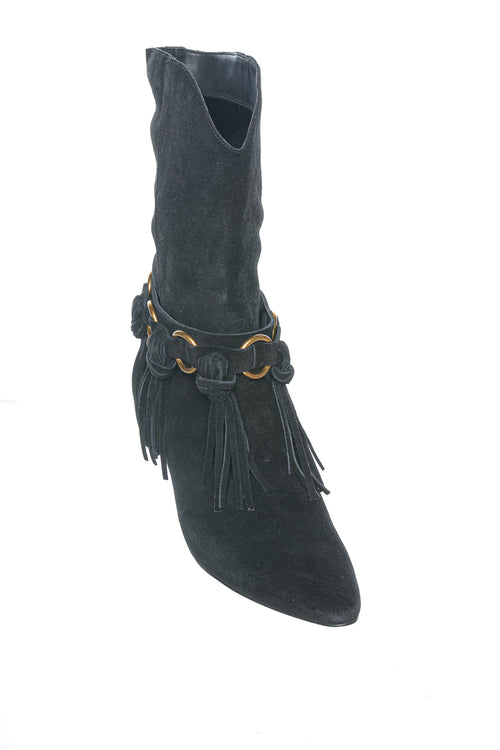 Gheata Michael Kors Daniela Fringe Mid