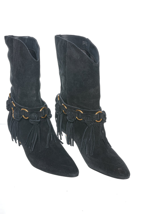 Gheata Michael Kors Daniela Fringe Mid