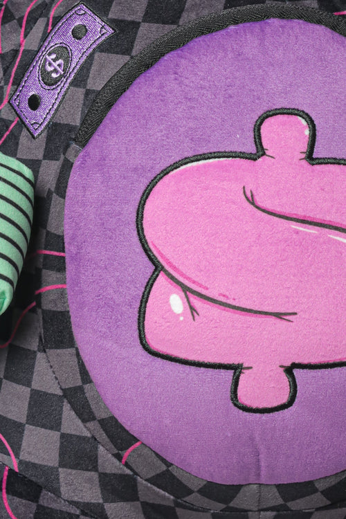 Rucsac Sprayground Purple Slime Takeover Bear