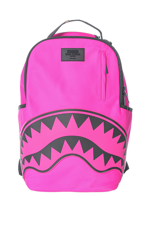 Rucsac Sprayground Shark Central White Stencil Shark