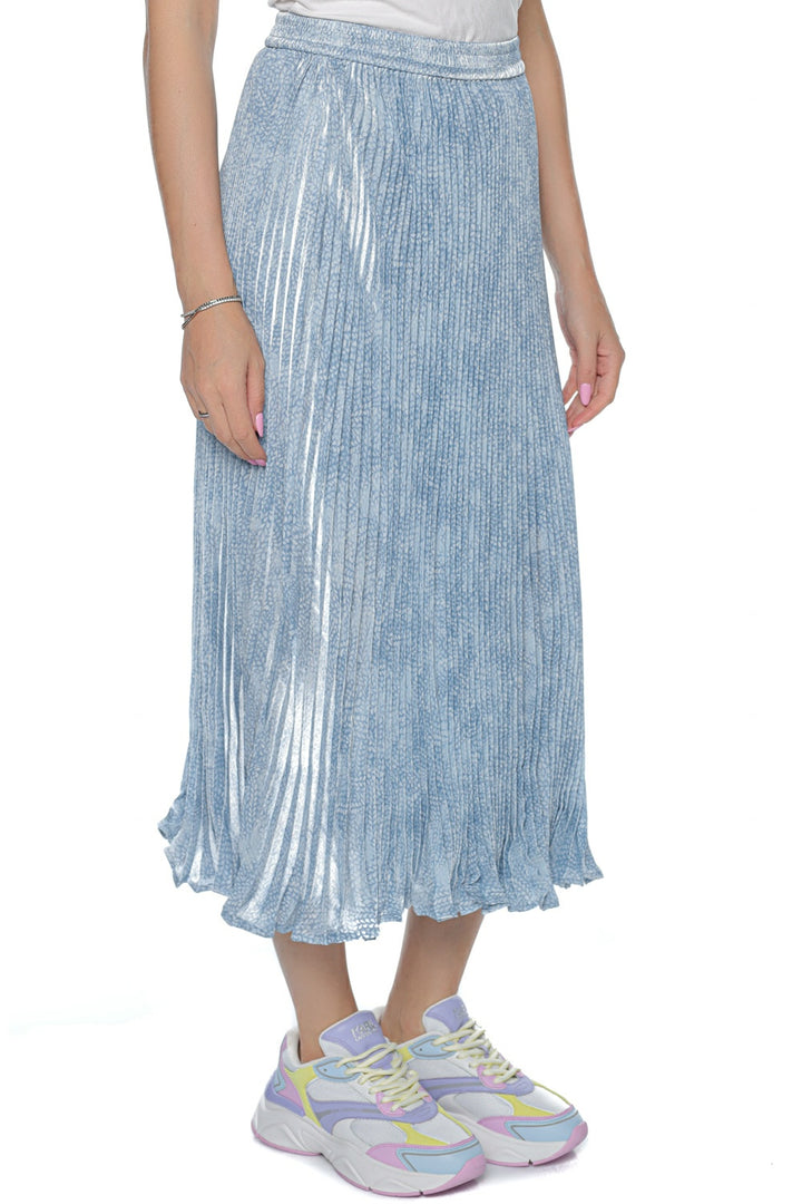 Fusta plisata Michael Kors Petal Midi Pleat - 2