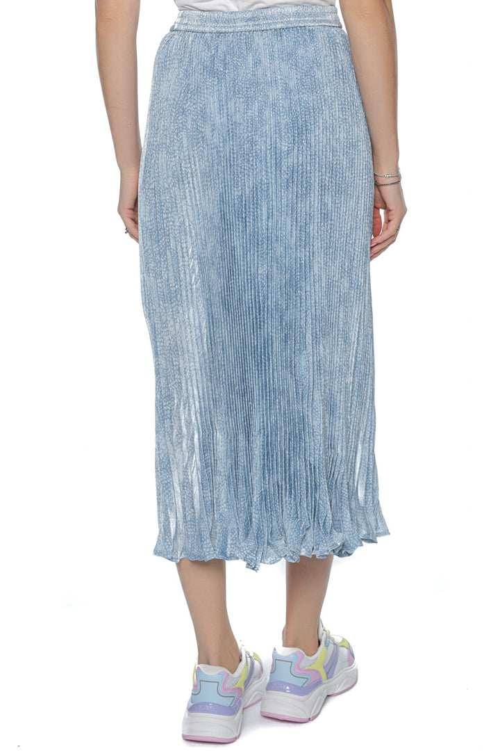 Fusta plisata Michael Kors Petal Midi Pleat - 1