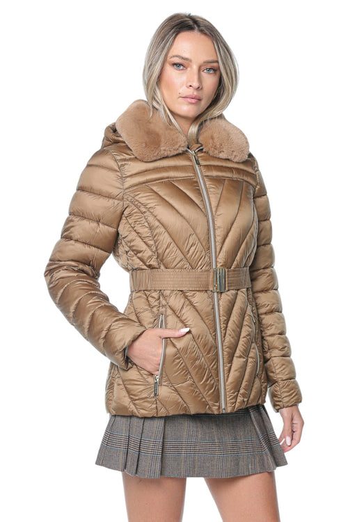 Jacheta Michael Kors Packable Fx Fur