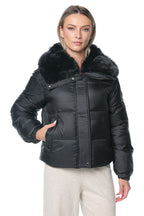 Jacheta Michael Kors Short Puffer Fur