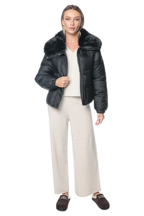 Jacheta Michael Kors Short Puffer Fur