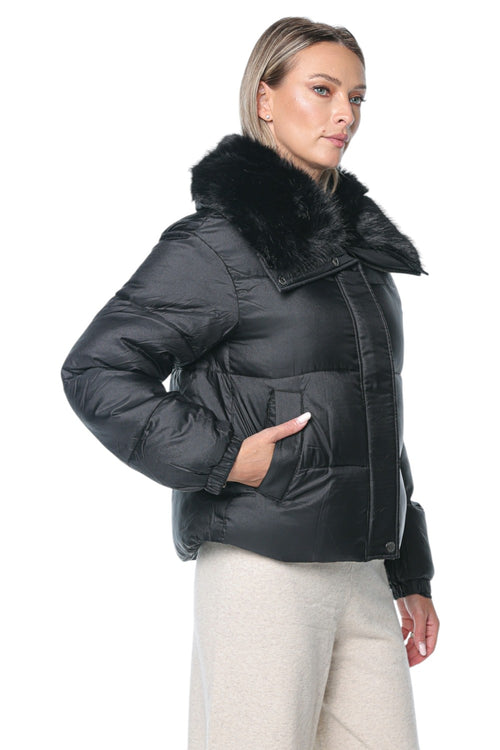Jacheta Michael Kors Short Puffer Fur