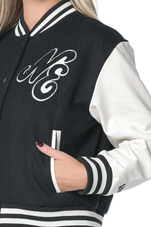 Jacheta New Era Bomber Varsity Negru