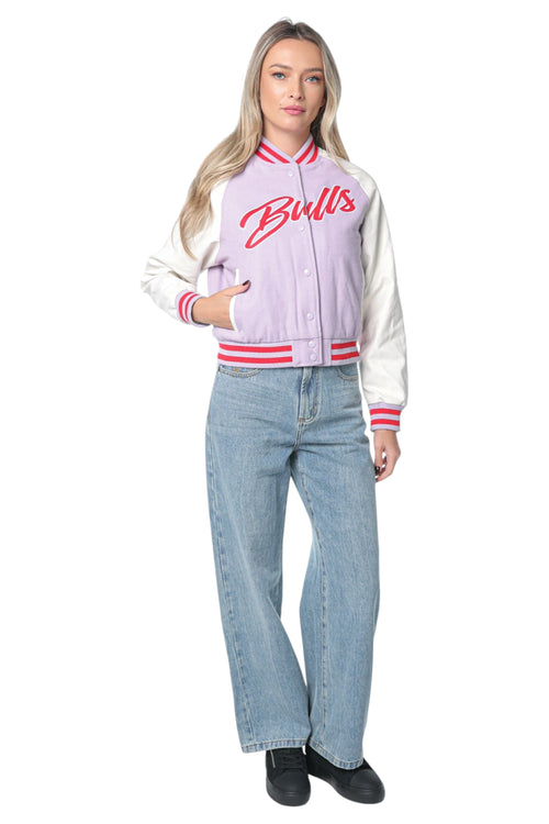 Jacheta New Era Chamarra Varsity Chicago Bulls Nba Mov