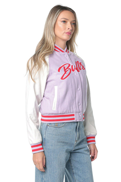 Jacheta New Era Chamarra Varsity Chicago Bulls Nba Mov