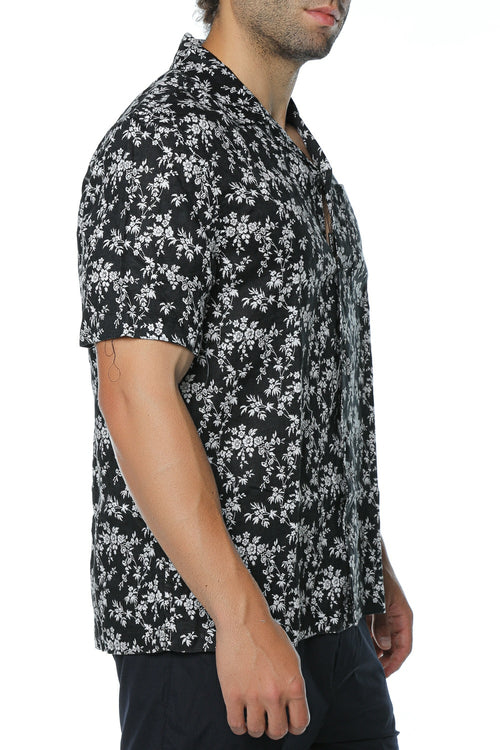 Camasa Michael Kors Ss 2Col Floral Camp