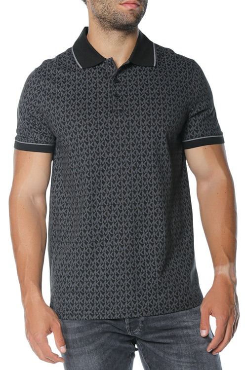 Tricou polo Michael Kors Mk Sig Gramercy