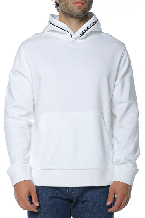 Hanorac Michael Kors Logo Rib Hoodie