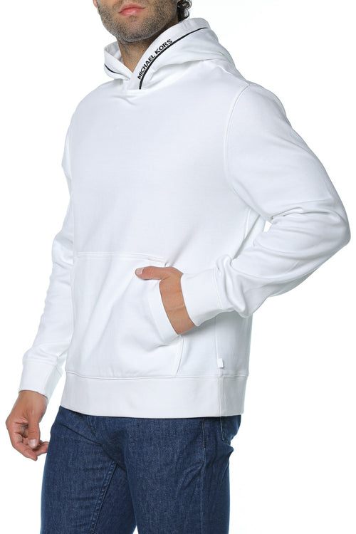 Hanorac Michael Kors Logo Rib Hoodie