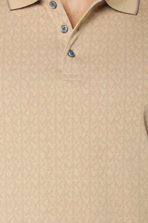 Tricou polo Michael Kors Mk Sig Gramercy