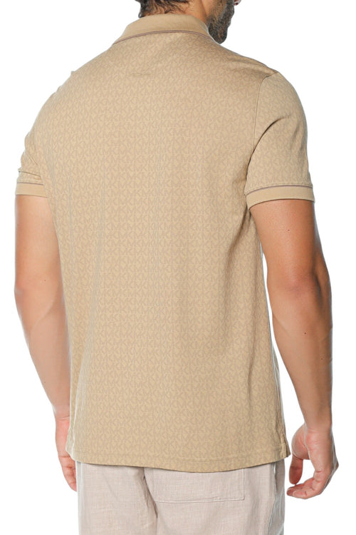 Tricou polo Michael Kors Mk Sig Gramercy