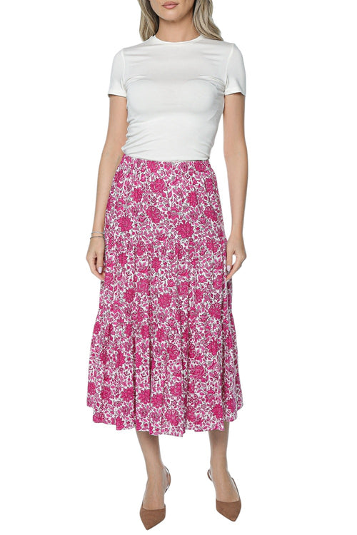 Fusta Michael Kors Floral Midi