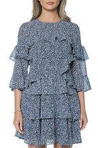 Rochie Michael Kors Floral Ruffle Mini