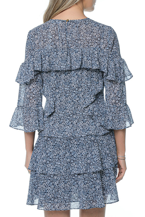 Rochie Michael Kors Floral Ruffle Mini