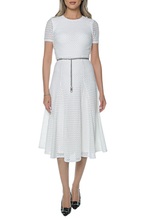 Rochie Michael Kors Txture Chain Blt Midi