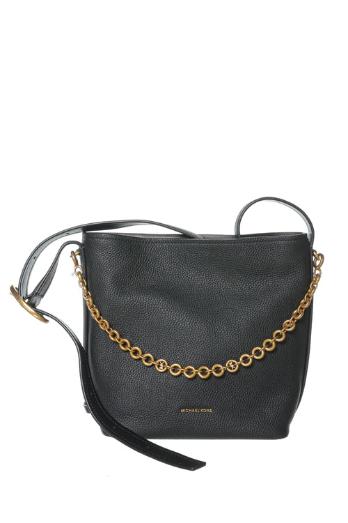 Geanta Messenger Michael Kors Sm Bucket Msgr W Chain