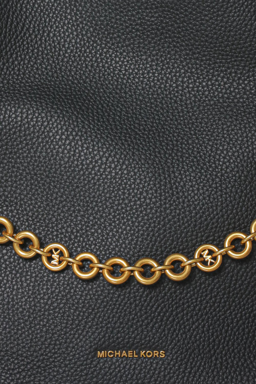 Geanta Messenger Michael Kors Sm Bucket Msgr W Chain