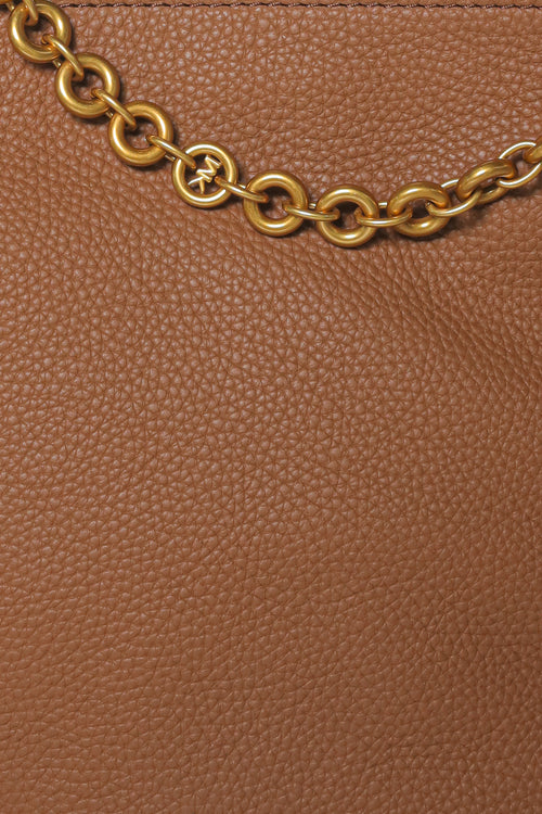 Geanta Messenger Michael Kors Sm Bucket Msgr W Chain