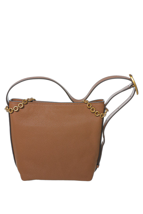 Geanta Messenger Michael Kors Sm Bucket Msgr W Chain