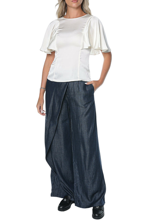 Top Michael Kors Cape Sleeve
