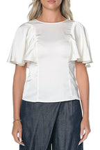Top Michael Kors Cape Sleeve