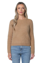 Bluza Michael Kors Brushed Alpaca Crew Maro