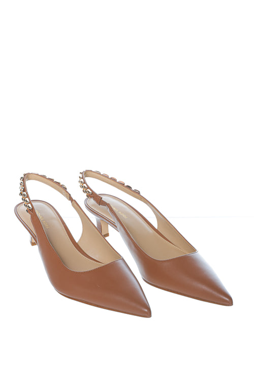 Pantofi Michael Kors Marcia Kitten Sling Pump