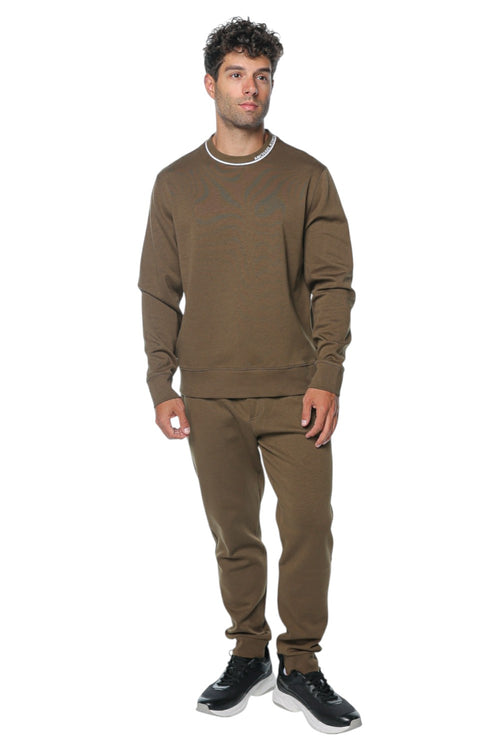 Bluza Michael Kors Logo Rib Crew