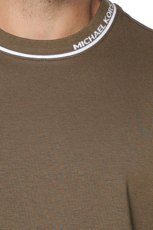 Bluza Michael Kors Logo Rib Crew