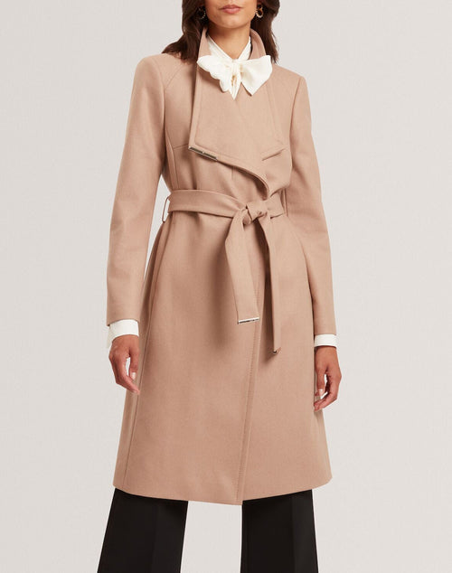 Palton Ted Baker Rose Mid Length Belted Wool Wrap