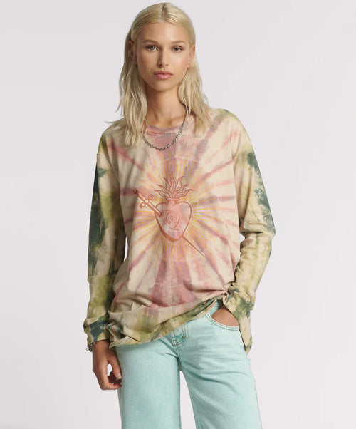 Tricou ONETEASPOON Heart O Steel Tie Dye
