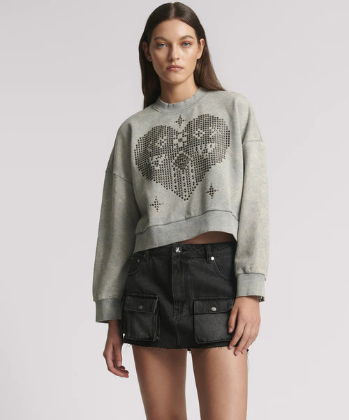 Fusta ONETEASPOON Faded Sloane Cargo Denim