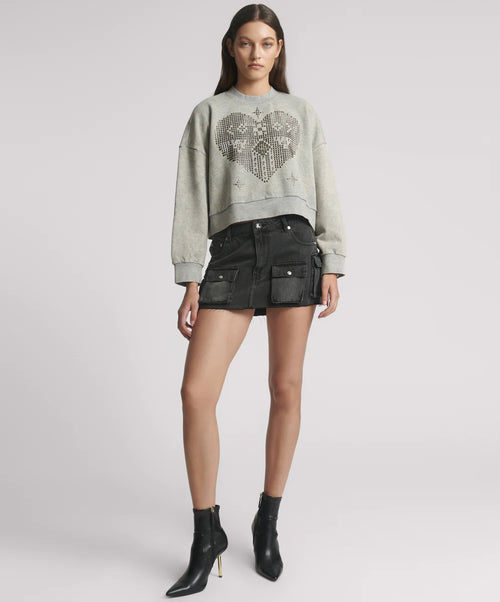 Fusta ONETEASPOON Faded Sloane Cargo Denim