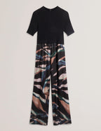 Salopeta Ted Baker Georie Knit Bodice Printed