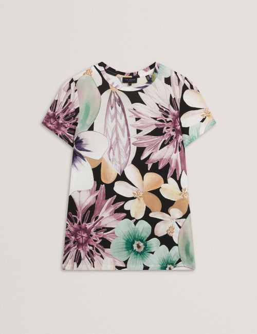 Tricou Ted Baker Saalma Printed Fitted