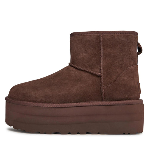 Cizma UGG Classic Mini Platform Maro