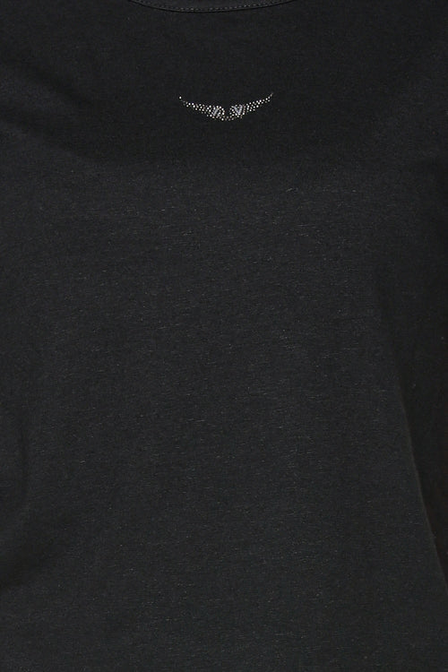 Tricou Zadig&Voltaire Marta Pcl Wings Strass