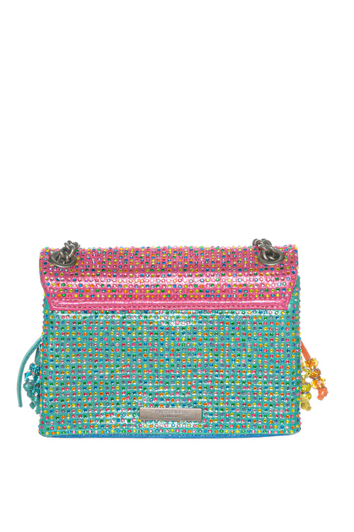 Geanta Kurt Geiger London Mini Kensington Fringe