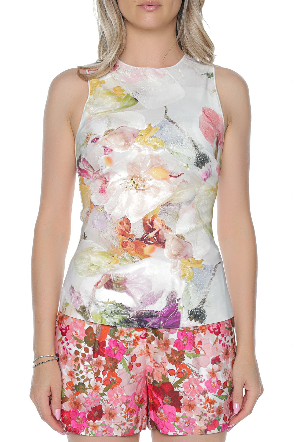 Top Ted Baker Aimley Stitch Detail Printed